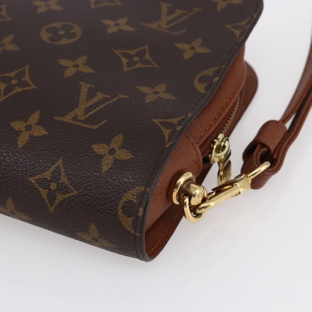 Louis Vuitton LOUIS VUITTON Monogram Orsay Clutch Bag M51790 LV Authentic 150009