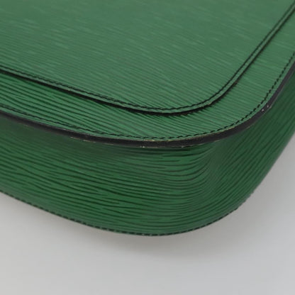 Louis Vuitton LOUIS VUITTON Epi Saint Cloud GM Shoulder Bag Green M52194 LV Authentic bs28126