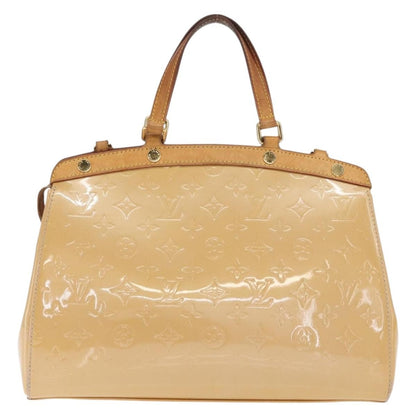 Louis Vuitton LOUIS VUITTON Monogram Vernis Blair MM Hand Bag Rose Velur M91588 Authentic BA10196