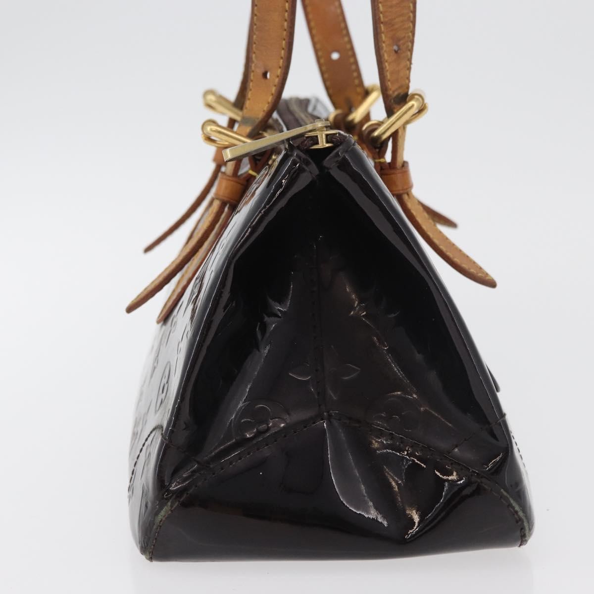Louis Vuitton LOUIS VUITTON Monogram Vernis Rosewood Avenue Bag Amarante M93510 Authentic 179465