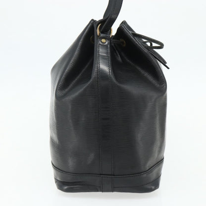 Louis Vuitton LOUIS VUITTON Epi Noe Shoulder Bag Black M44002 LV Authentic ka4110