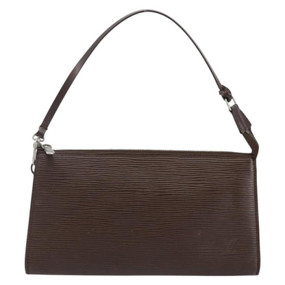 Louis Vuitton LOUIS VUITTON Epi Pochette Accessoires Pouch Mocha M5294D LV Authentic 143110A Bag