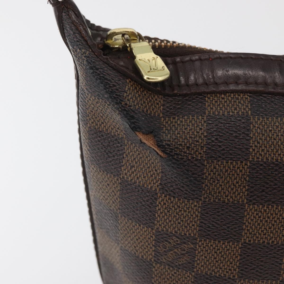Louis Vuitton LOUIS VUITTON Damier Ebene Illovo PM Shoulder Bag N51996 LV Authentic BA12761