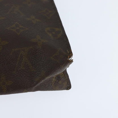 Burberrys Burberrys Louis Vuitton Monogram Clutch Bag PVC Vintage 3 Set Beige Authentic am9305