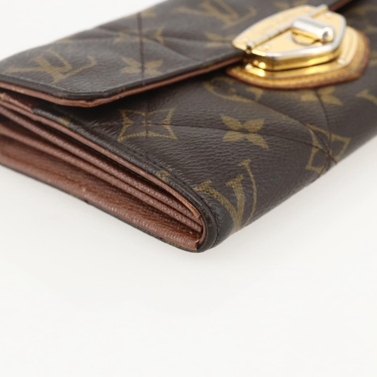 Louis Vuitton LOUIS VUITTON Monogram Etoile Portefeiulle Sarah Long Wallet M66556 Authentic 153672 Bag