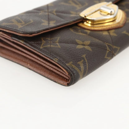 Louis Vuitton LOUIS VUITTON Monogram Etoile Portefeiulle Sarah Long Wallet M66556 Authentic 153672 Bag