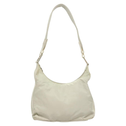 Prada PRADA Shoulder Bag Nylon Silver Gray Authentic 123869