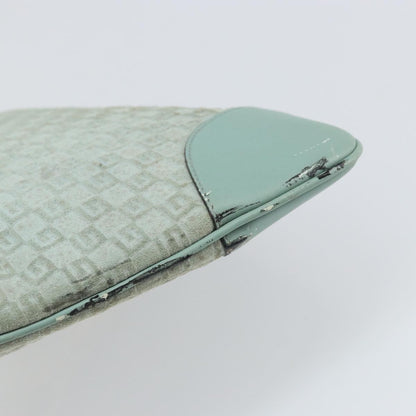 Gucci GUCCI Shoulder Bag Suede Light Blue Gold 001 4057 Authentic ep12851