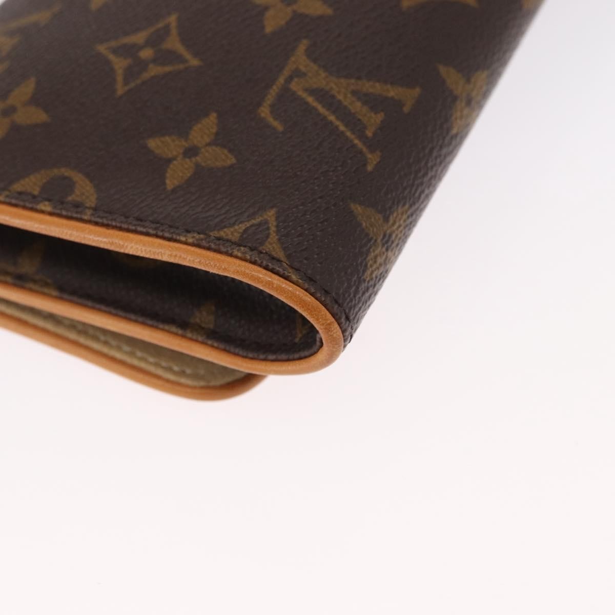Louis Vuitton LOUIS VUITTON Monogram Pochette Twin GM Shoulder Bag M51852 LV Authentic ka1548