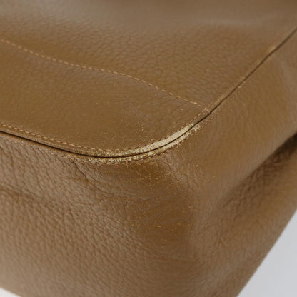 Saint Laurent SAINT LAURENT Hand Bag Leather Brown Authentic 149374
