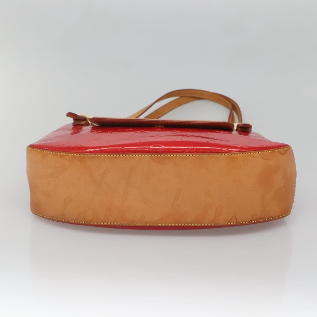 Louis Vuitton LOUIS VUITTON Monogram Vernis Biscayne Bay GM Bag Rouge M91287 LV Authentic 139917