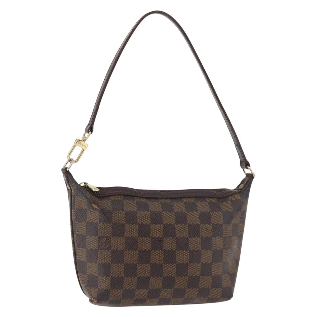 Louis Vuitton LOUIS VUITTON Damier Ebene Illovo PM Shoulder Bag N51996 LV Authentic BA12761