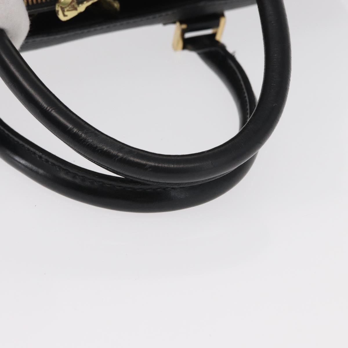 Louis Vuitton LOUIS VUITTON Epi Sorbonne Business Bag Black M54512 LV Authentic 159371