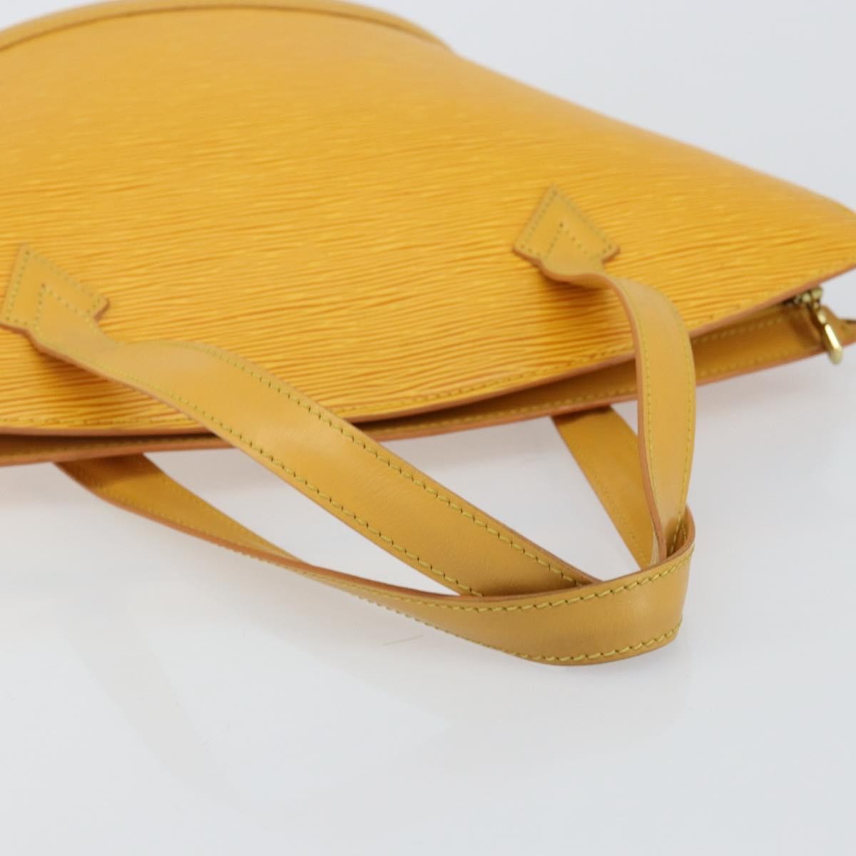 Louis Vuitton LOUIS VUITTON Epi Saint Jacques Hand Bag Yellow M52279 LV Authentic bs29292