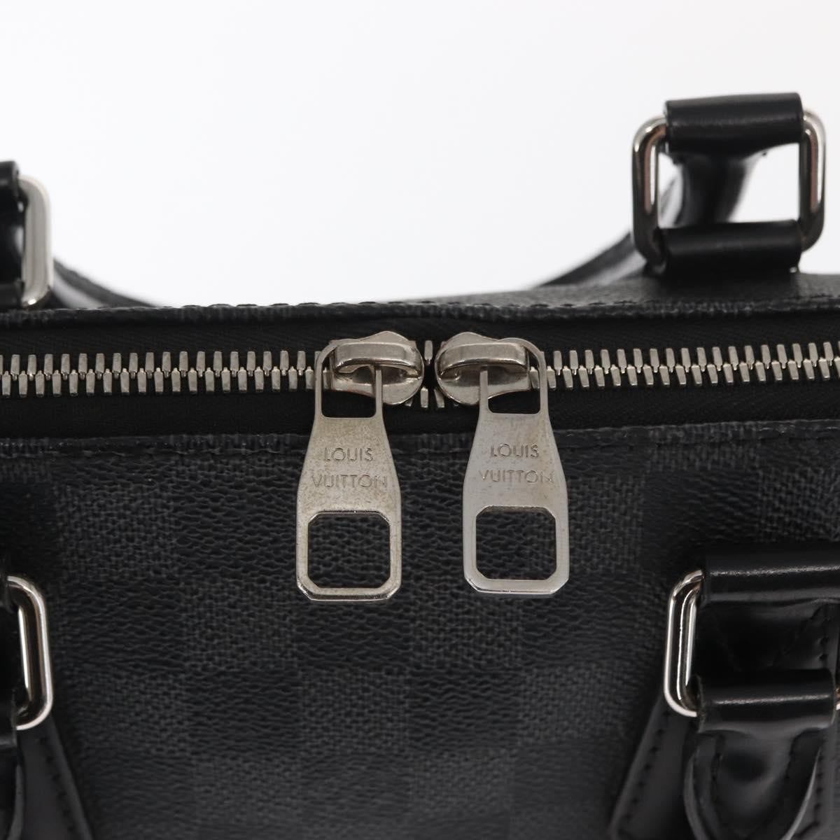 Louis Vuitton LOUIS VUITTON Damier Graphite Porte Documents Jules Bag 2way N48224 Authentic ka1086