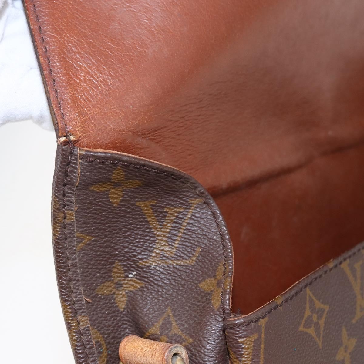Louis Vuitton LOUIS VUITTON Monogram Cartouchiere GM Shoulder Bag Vintage M51252 Authentic 145229