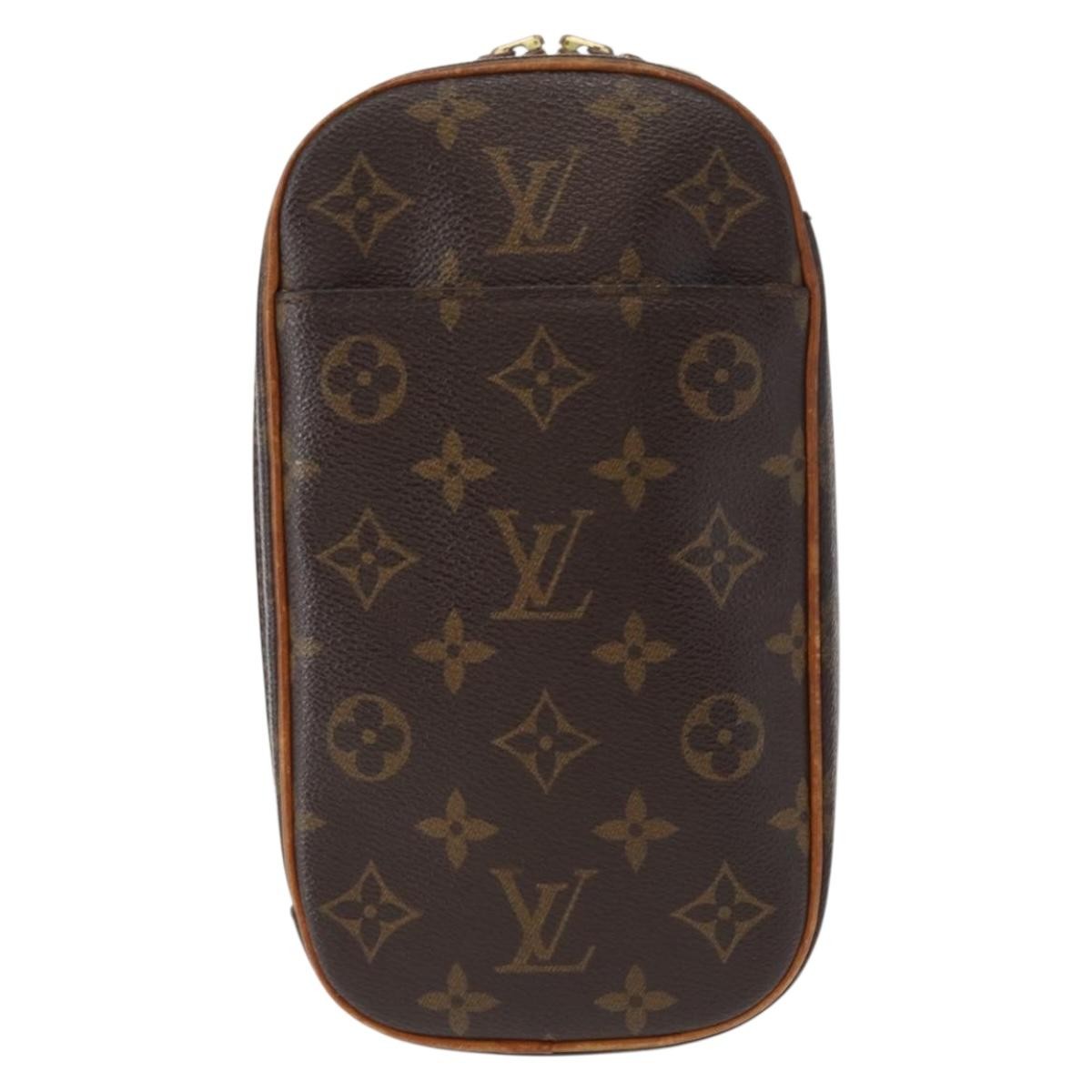Louis Vuitton LOUIS VUITTON Monogram Pochette Gange Shoulder Bag M51870 LV Authentic 154356
