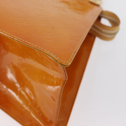 Louis Vuitton LOUIS VUITTON Monogram Vernis Forsyth Hand Bag Jaune M91112 LV Authentic mr2024