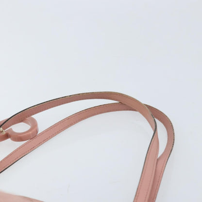 Gucci GUCCI GG Canvas Tote Bag Nylon Pink Gold 211976 Authentic LNZ669