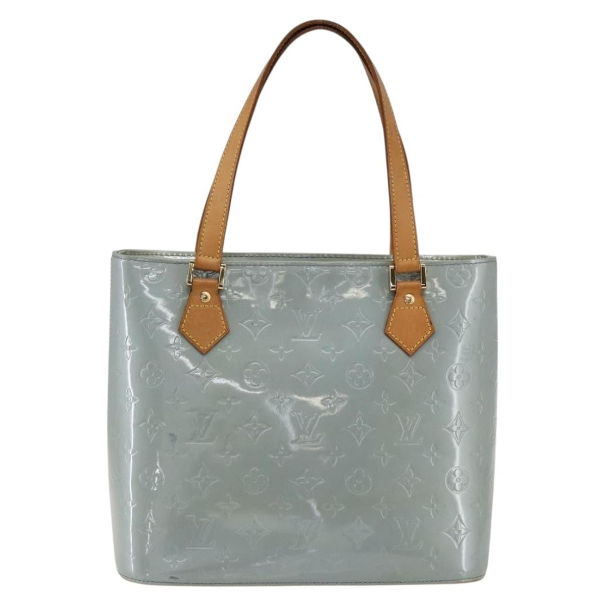 Louis Vuitton LOUIS VUITTON Monogram Vernis Houston Hand Bag Lavande M91218 LV Authentic gh1820