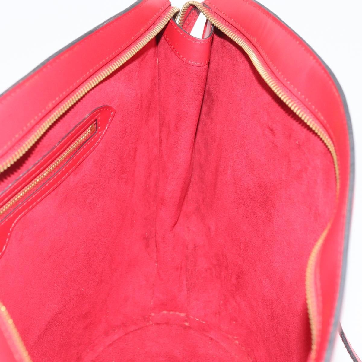 Louis Vuitton LOUIS VUITTON Epi Saint Jacques Shopping Shoulder Bag Red M52277 LV Authentic 182290
