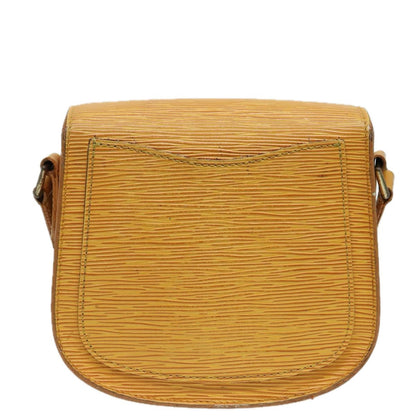 Louis Vuitton LOUIS VUITTON Epi Saint Cloud PM Shoulder Bag Yellow M52219 LV Authentic 83031