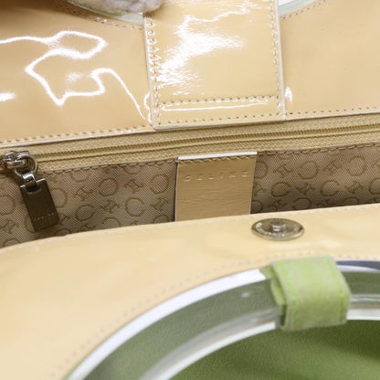 Celine CELINE Hand Bag Suede Green Authentic 53736V