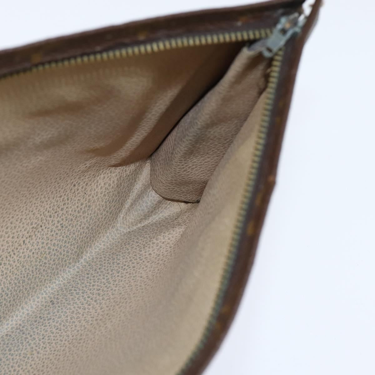 Burberrys Burberrys Louis Vuitton Monogram Clutch Bag PVC Vintage 3 Set Beige Authentic am9305