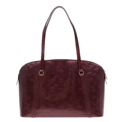 Louis Vuitton LOUIS VUITTON Monogram Vernis Avalon zip Hand Bag Amarante M91594 LV Authentic mr482