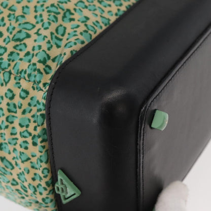 BOTTEGAVENETA BOTTEGAVENETA BOTTEGA VENETA Hand Bag Nylon Leather Green Authentic 171524