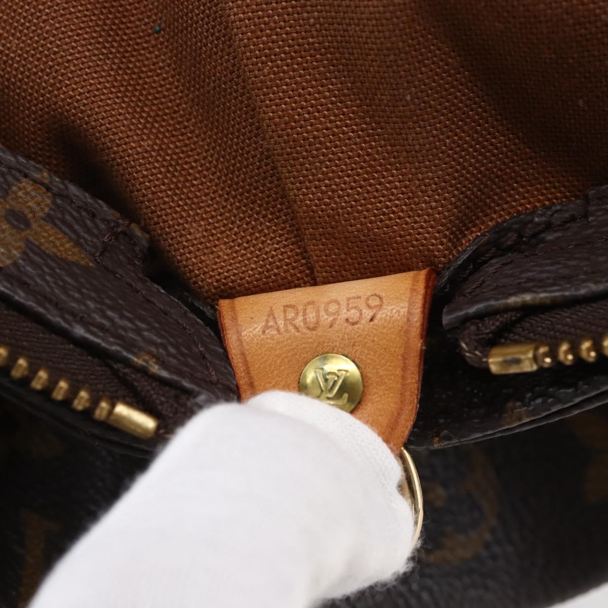 Louis Vuitton LOUIS VUITTON Monogram Cabas Mezzo Tote Bag M51151 LV Authentic ep12039
