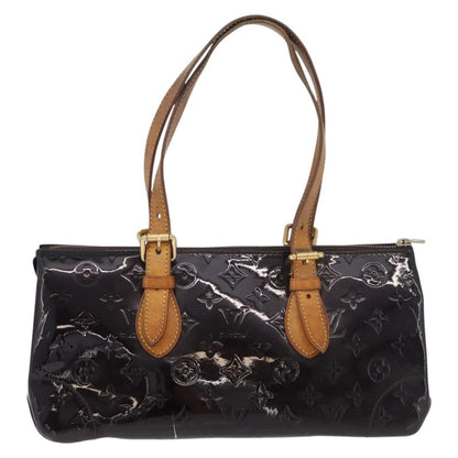 Louis Vuitton LOUIS VUITTON Monogram Vernis Rosewood Avenue Bag Amarante M93510 Authentic 179465