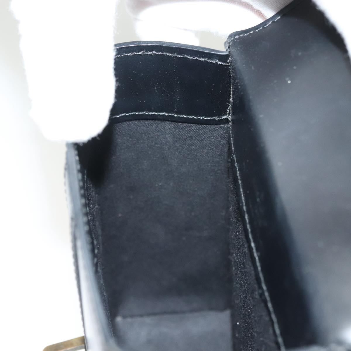 Louis Vuitton LOUIS VUITTON Pister Shoulder Bag Leather Black M92222 LV Authentic bs26496
