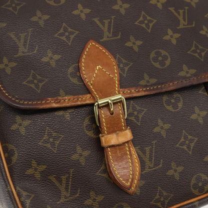 Louis Vuitton LOUIS VUITTON Monogram Gibeciere GM Shoulder Bag M42246 LV Authentic ka2622