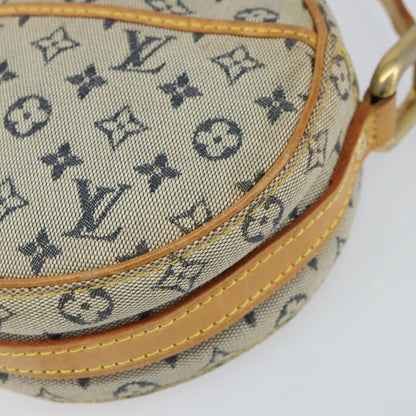 Louis Vuitton LOUIS VUITTON Monogram Mini Jeanne PM Shoulder Bag Blue M92001 LV Authentic 164196