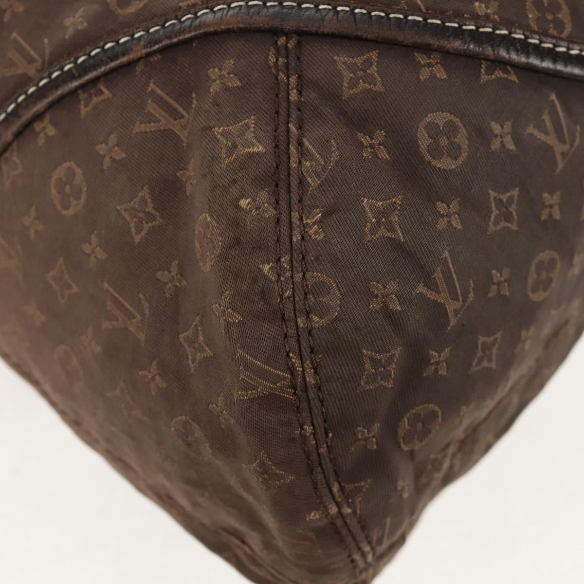 Louis Vuitton LOUIS VUITTON Monogram Idylle Elegy Hand Bag Black M56696 LV Authentic bs31637