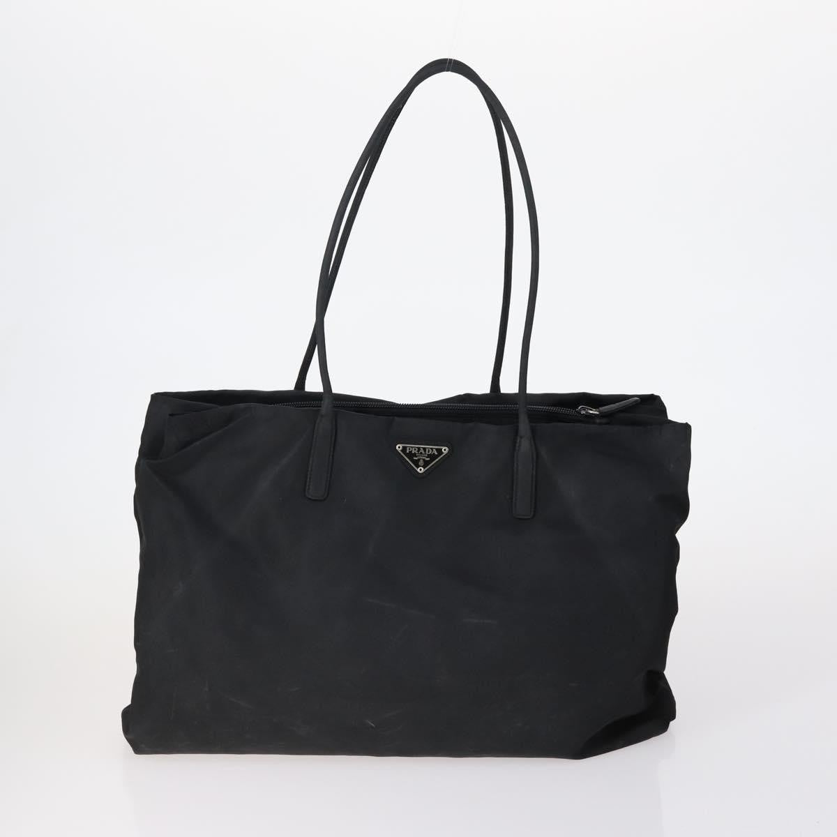 Prada PRADA Hand Bag Nylon 5 Set Black White pink Authentic 153249
