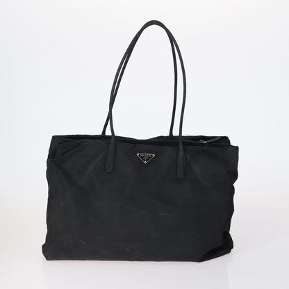 Prada PRADA Hand Bag Nylon 5 Set Black White pink Authentic 153249