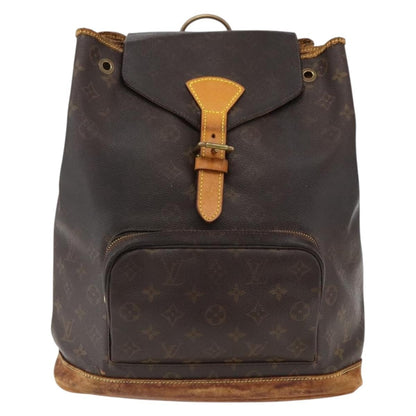 Louis Vuitton LOUIS VUITTON Monogram Montsouris GM Backpack M51135 LV Authentic bs33015 Bag