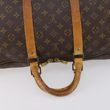 Louis Vuitton LOUIS VUITTON Monogram Keepall Bandouliere 55 Boston Bag M41414 LV Authentic bs29746