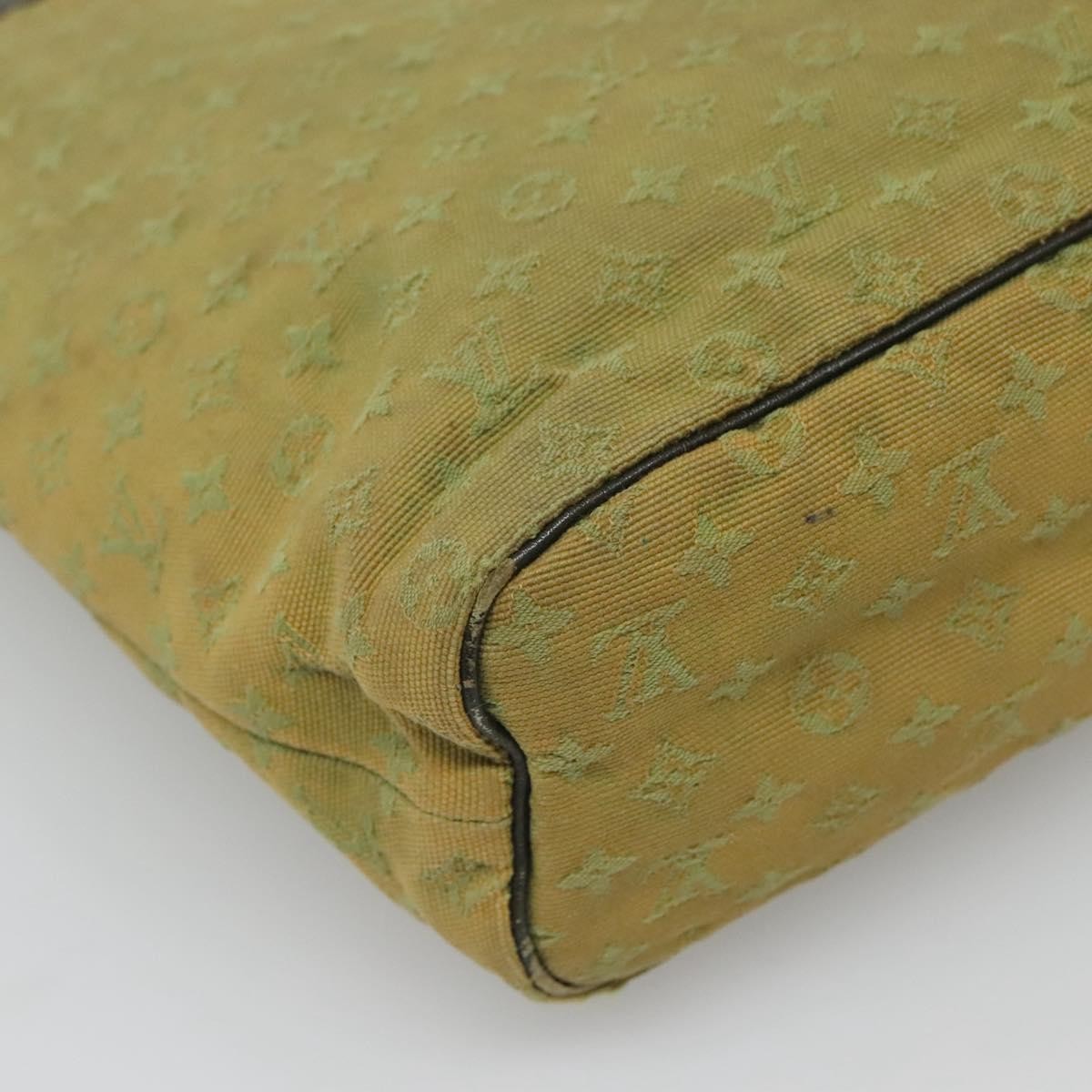 Louis Vuitton LOUIS VUITTON Monogram Mini Lucille GM Tote Bag TST Khaki M92681 LV Authentic th5875