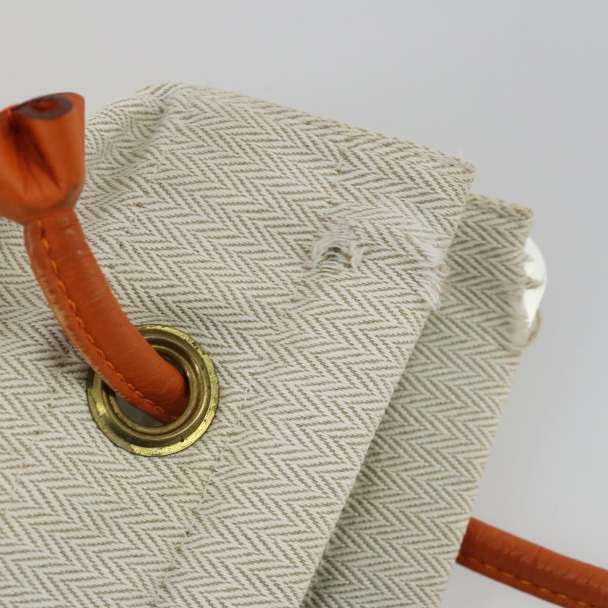 Hermès Hermès HERMES Aline PM Shoulder Bag Cotton Beige Gold Authentic 161728