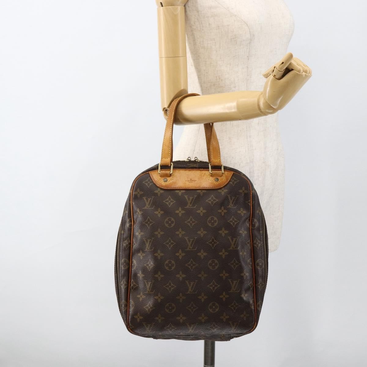 Louis Vuitton LOUIS VUITTON Monogram Excursion Hand Bag M41450 LV Authentic BA11094