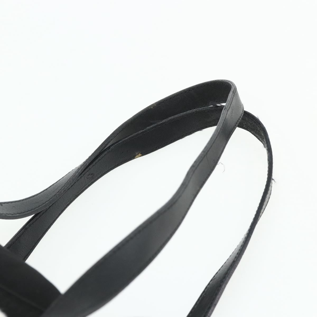 Prada PRADA Tote Bag Nylon Black Silver Authentic ep14252