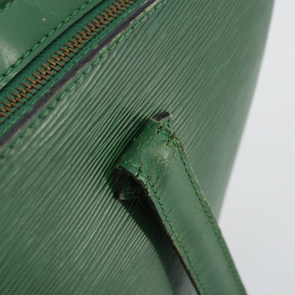 Louis Vuitton LOUIS VUITTON Epi Saint Jacques Hand Bag Green M52274 LV Authentic 168866