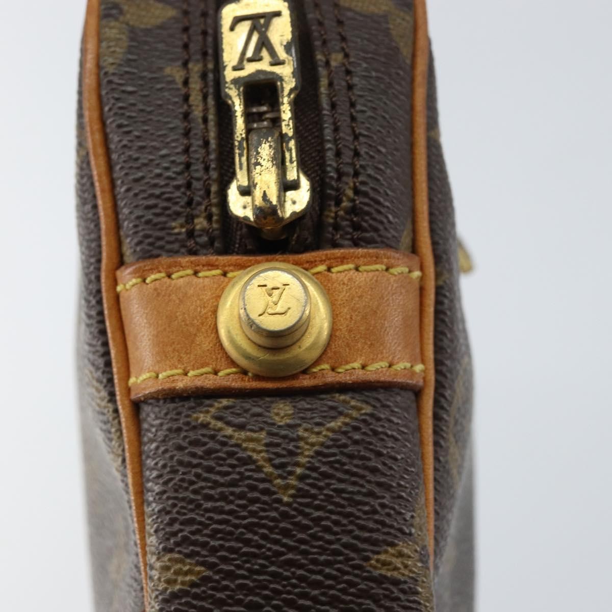 Louis Vuitton LOUIS VUITTON Monogram Marly Dragonne GM Clutch Bag M51825 LV Authentic gh1586