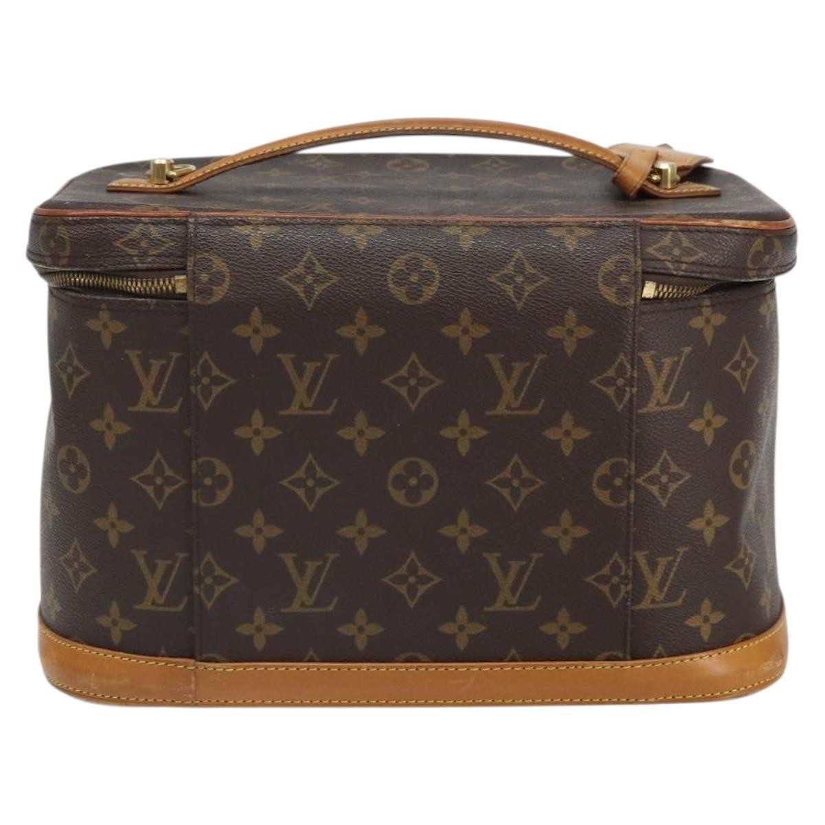 Louis Vuitton LOUIS VUITTON Monogram Nice Hand Bag M47280 LV Authentic 157865