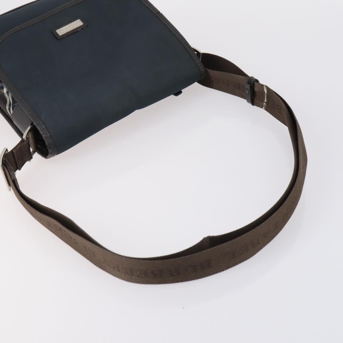 Burberry BURBERRY Nova Check Shoulder Bag Nylon Canvas 4 Set Beige Brown black Authentic 1...