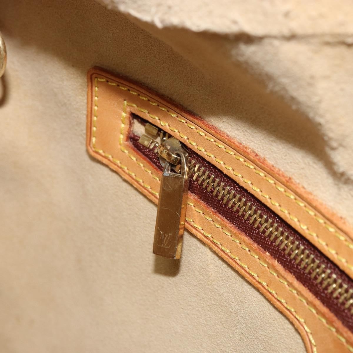 Louis Vuitton LOUIS VUITTON Monogram Cite GM Hand Bag M51181 LV Authentic BA10995