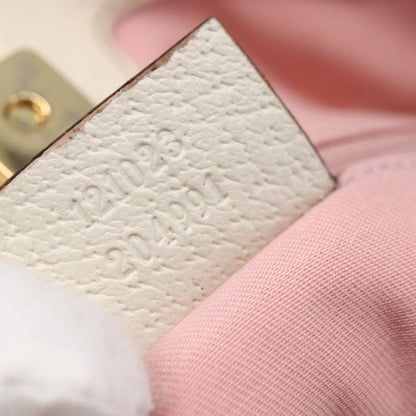 Gucci GUCCI GG Canvas Tote Bag Pink Gold 121023 Authentic ep11753